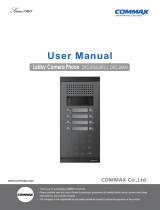Commax DRC-8TML/RF1 User manual
