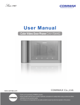 Commax CAV-70MHG Owner's manual