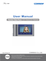 Commax CDV-70MH Owner's manual