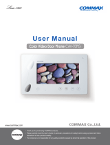Commax CAV-70PG Owner's manual
