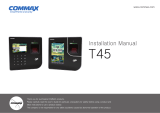 Commax IDentry-T45-K Owner's manual