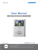 Commax CDV-352HD Owner's manual