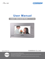 Commax CDV-71AM Owner's manual
