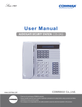 Commax CDS-2AG Owner's manual
