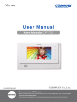 Commax CAV-705U/CAV-705UW Owner's manual