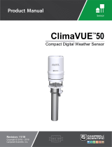 Campbell Scientific ClimaVUE™50 Compact Digital Weather Sensor Owner's manual