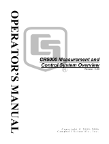 Campbell Scientific CR5000 Owner's manual