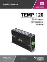 Campbell Scientific TEMP Owner's manual