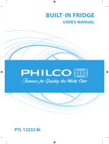Philco PTL 12232 Bi Owner's manual