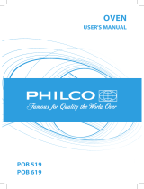 Philco POB 619 Owner's manual