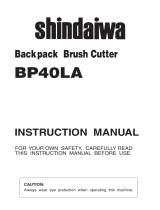 Shindaiwa BP40LA User manual