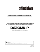 Shindaiwa DG20MK P ANZ User manual