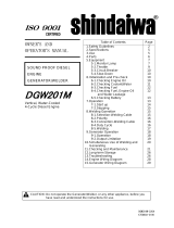 Shindaiwa DGW201M/ANZ User manual