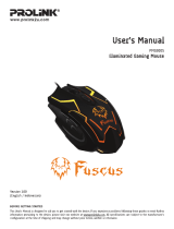 PROLINK PROLiNK® FUSCUS User manual