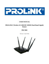 PROLINK PRC3801 User manual