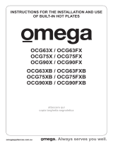 Omega OCG63FXB1 User manual