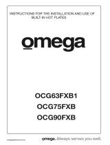 Omega OCG90FXB User manual