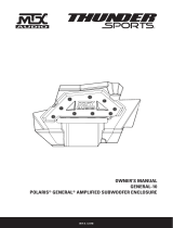 MTX Audio GENERAL-10 Owner's manual