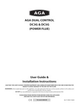 AGA Dual Control 100 Dual Fuel with Twin Hotplates User guide