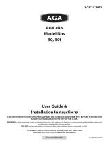 AGA eR3 Series 90 Electric with Induction Hob User guide