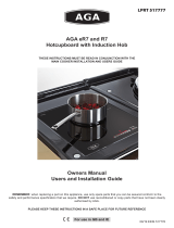 AGA eR7 and R7 Induction Hot Cupboard User and Installation Guide