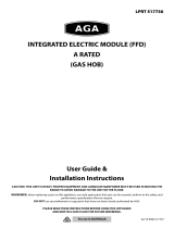 AGA INTEGRATED ELECTRIC MODULE GAS HOB Owner's manual