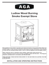 AGA Ludlow Wood Burning User manual