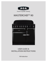 AGA Masterchef XL 90 Induction Owner's manual