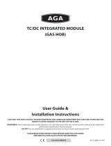 AGA Module Integrated TC-DC Gas Hob User guide