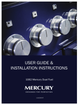 AGA Mercury 1082 Dual Fuel Owner's manual