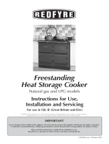 Redfyre Freestanding Heat Storage Cooker Nat Gas & LPG Owner's manual