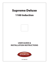 Stanley Supreme Deluxe 1100 Induction Owner's manual