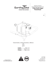 EarthQuake 22777 E43™ 1-Man Earth Auger User manual