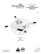 EarthQuake 9800B™ Earth Auger Powerhead User manual