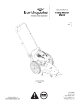 EarthQuake M200 STRING MOWER FE WALK BEHIND VIPER User manual