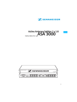 Sennheiser ASA 3000 User manual