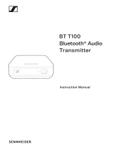Sennheiser HD 4.50 BTNC & BT T100 Bundle User manual