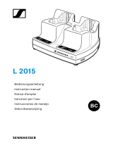 Sennheiser L 2015 User manual