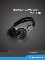 Sennheiser MOMENTUM On-Ear Wireless User manual