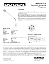 Bogen GCU250 User manual