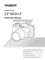 Olympus SP-800 UZ Owner's manual