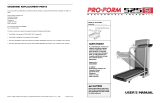 ProForm PETL3206 User manual