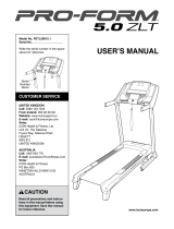 ProForm PETL59815 User manual