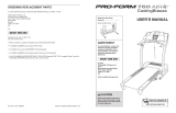 ProForm PETL7513 Owner's manual