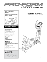 ProForm PFEL05815 Owner's manual