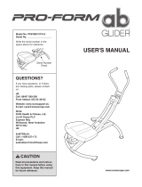 ProForm PFEVBE13710 1398889 Owner's manual