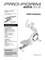 ProForm PFEVEL98014 Owner's manual