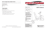 ProForm PFEVEX3991 Owner's manual