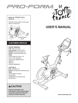 ProForm PFEVEX71916 Owner's manual