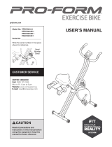 ProForm PFEX78918T Owner's manual